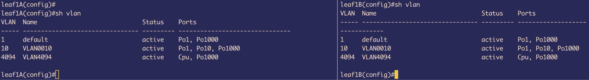 SVI Configuration - VLAN 10 - Spine1