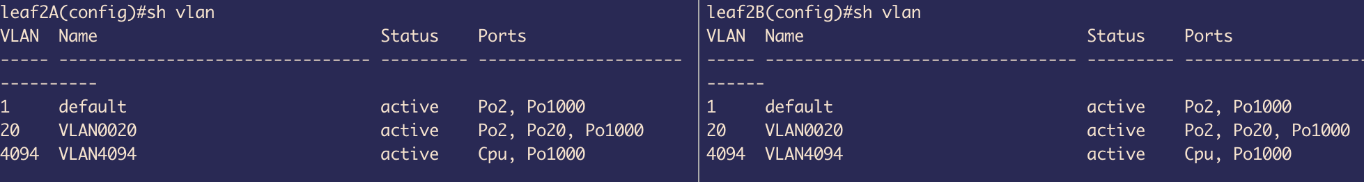 SVI Configuration - VLAN 10 - Spine2