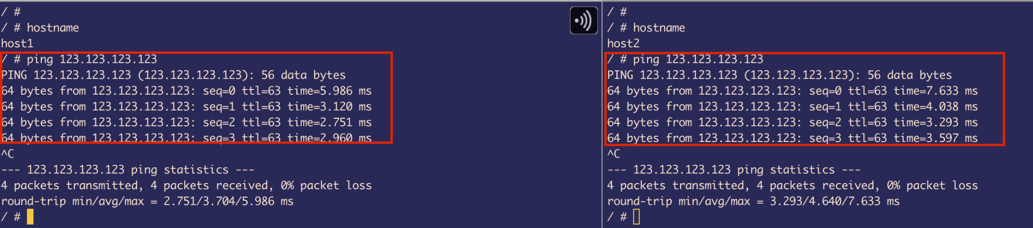 Bridge Configuration - Host2