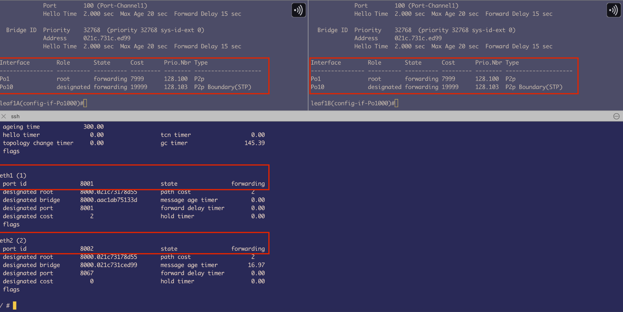Routing Table - Spine2